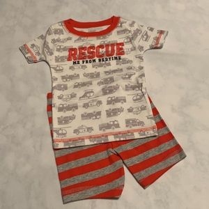 * ‼️SOLD‼️ Carter’s Boy Red Stripe Pajamas, Two Pieces 18M NWOT